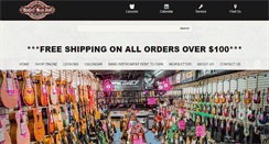 Desktop Screenshot of harpersmusicstore.com